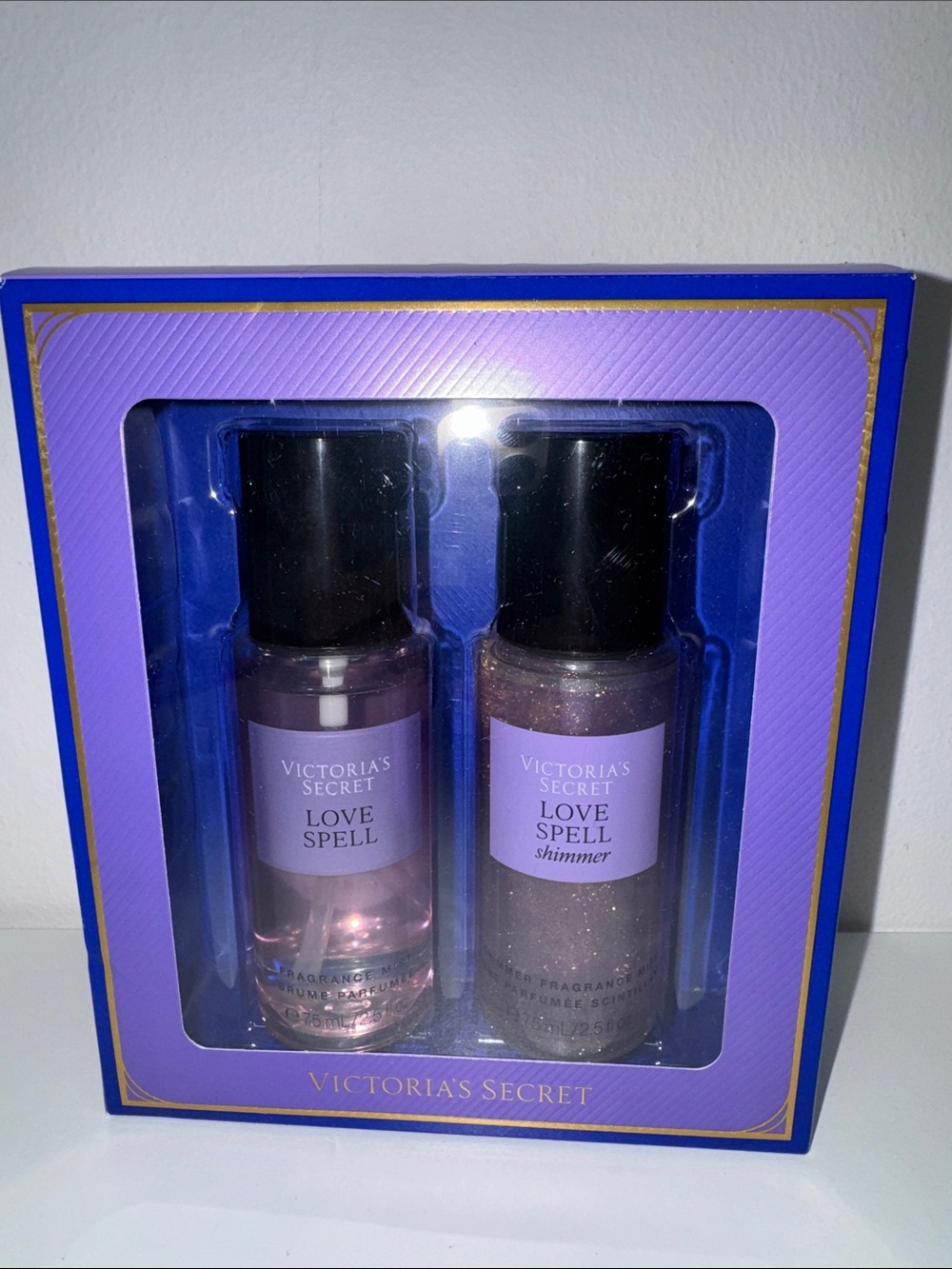 Victoria's Secret Love Spell Mist Duo - Purple NEW